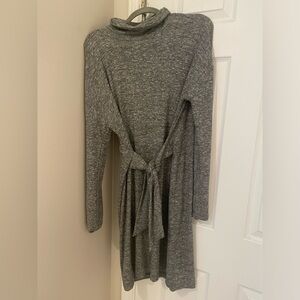 Gray Anthropologie Sweater Dress Size Large